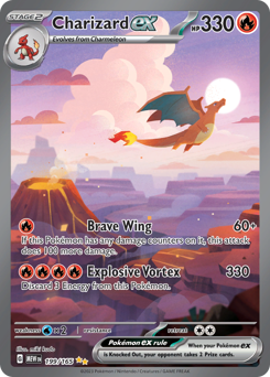 Charizard ex (MEW 199/165)