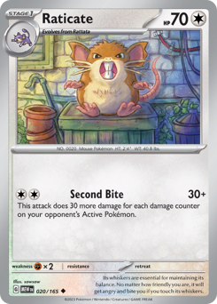 Raticate (MEW 20/165)
