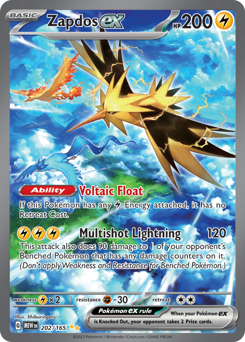 Zapdos ex (MEW 202/165)