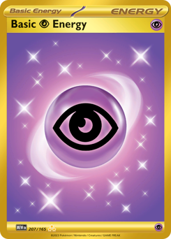 Energia Psychic Básica / Basic Psychic Energy (MEW 207/165)