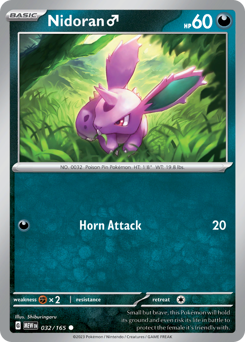 Nidoran ♂ (MEW 32/165)