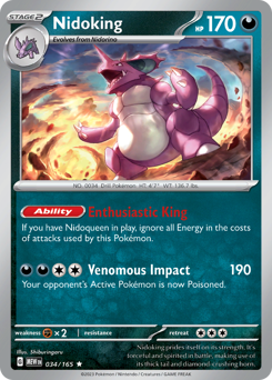 Nidoking (MEW 34/165)