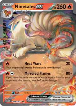 Ninetales ex (MEW 38/165)