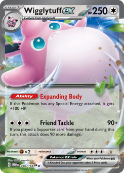 Wigglytuff ex (MEW 40/165)
