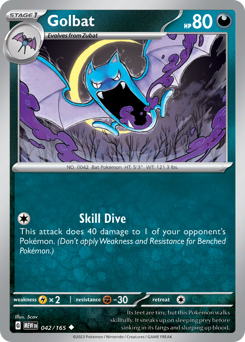 Golbat (MEW 42/165)