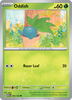 Oddish (MEW 43/165)