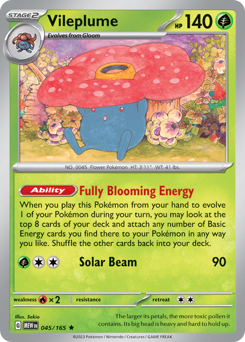 Vileplume (MEW 45/165)