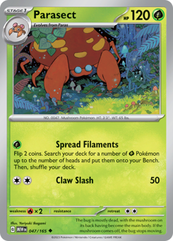 Parasect (MEW 47/165)
