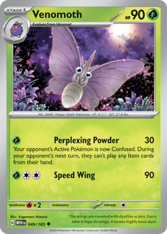 Venomoth (MEW 49/165)