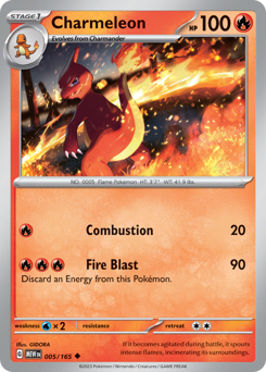 Charmeleon (MEW 5/165)