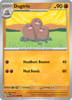 Dugtrio (MEW 51/165)