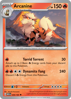 Arcanine (MEW 59/165)