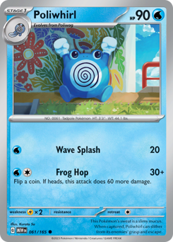 Poliwhirl (MEW 61/165)