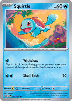 Squirtle (MEW 7/165)