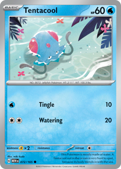 Tentacool (MEW 72/165)