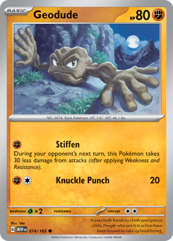 Geodude (MEW 74/165)