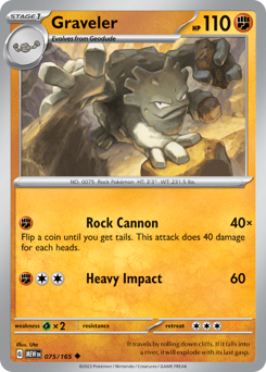 Graveler (MEW 75/165)