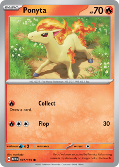 Ponyta (MEW 77/165)