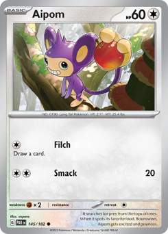 Aipom (PAR 145/182)