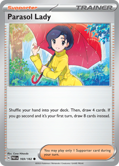 Dama de Sombrinha / Parasol Lady (PAR 169/182)