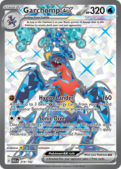 Garchomp ex (PAR 219/182)