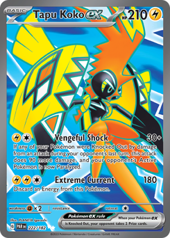 Tapu Koko ex (PAR 222/182)