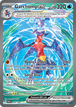 Garchomp ex (PAR 245/182)