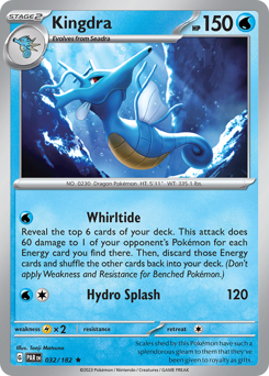 Kingdra (PAR 32/182)