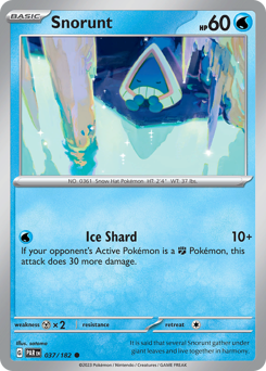 Snorunt (PAR 37/182)