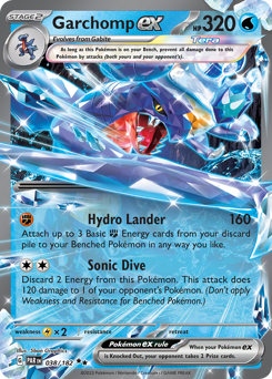 Garchomp ex (PAR 38/182)