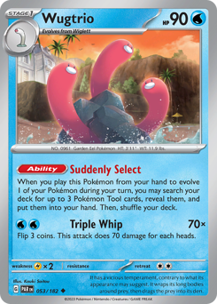 Wugtrio (PAR 53/182)