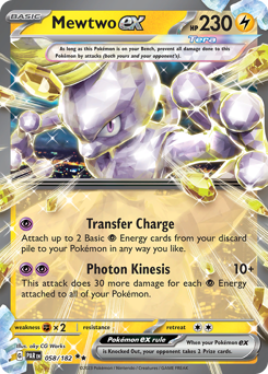 Mewtwo ex (PAR 58/182)