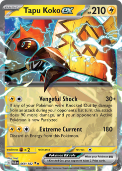 Tapu Koko ex (PAR 68/182)