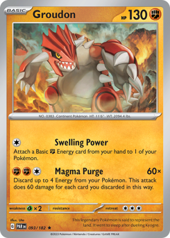 Groudon (PAR 93/182)