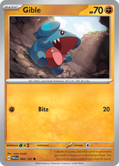 Gible (PAR 94/182)