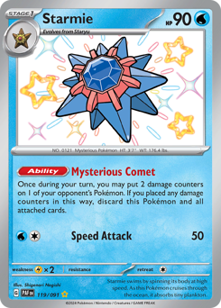 Starmie (PAF 119/91)