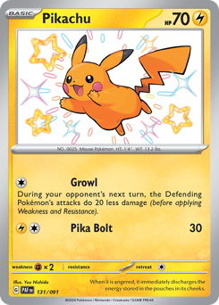 Pikachu (PAF 131/91)
