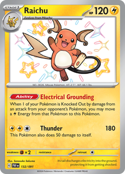 Raichu (PAF 132/91)