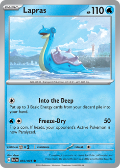 Lapras (PAF 16/91)