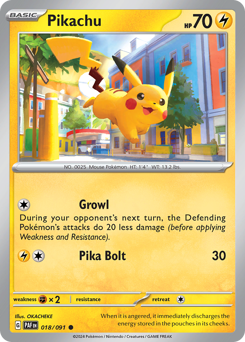 Pikachu (PAF 18/91)