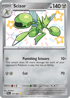 Scizor (PAF 191/91)