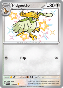Pidgeotto (PAF 197/91)