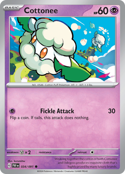 Cottonee (PAF 34/91)