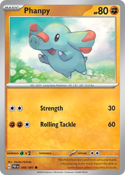 Phanpy (PAF 48/91)