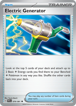 Gerador Elétrico / Electric Generator (PAF 79/91)