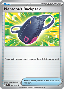Mochila da Noêmia / Nemona's Backpack (PAF 83/91)