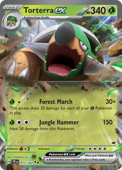 Torterra ex (TEF 12/162)