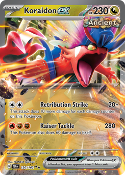 Koraidon ex (TEF 120/162)