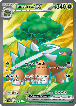 Torterra ex (TEF 185/162)