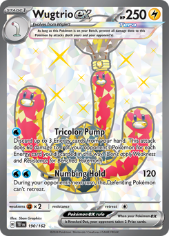 Wugtrio ex (TEF 190/162)